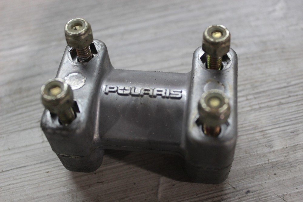 2000 Polaris Trail Rmk Handlebars Handle Bars Clamp Block