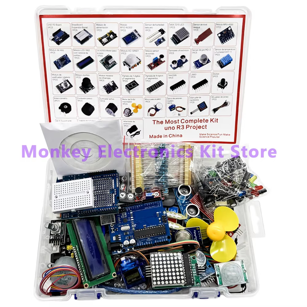 The Most Complete Kit for Arduino Uno/R3 Board Programming Project DIY Electroni