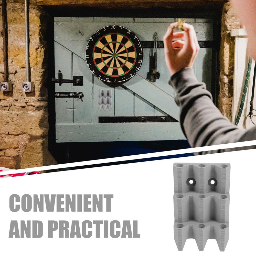Dart Storage Rack Wall Mount Holder Mounted Caddy Organizer for