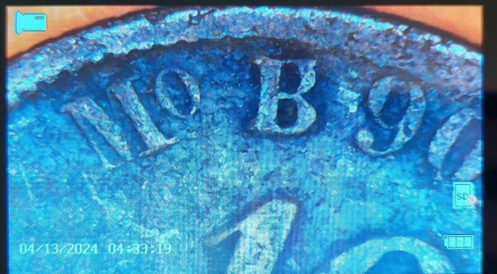 1876/5 Mo B/M Mexico 10 Centavos- Please Read
