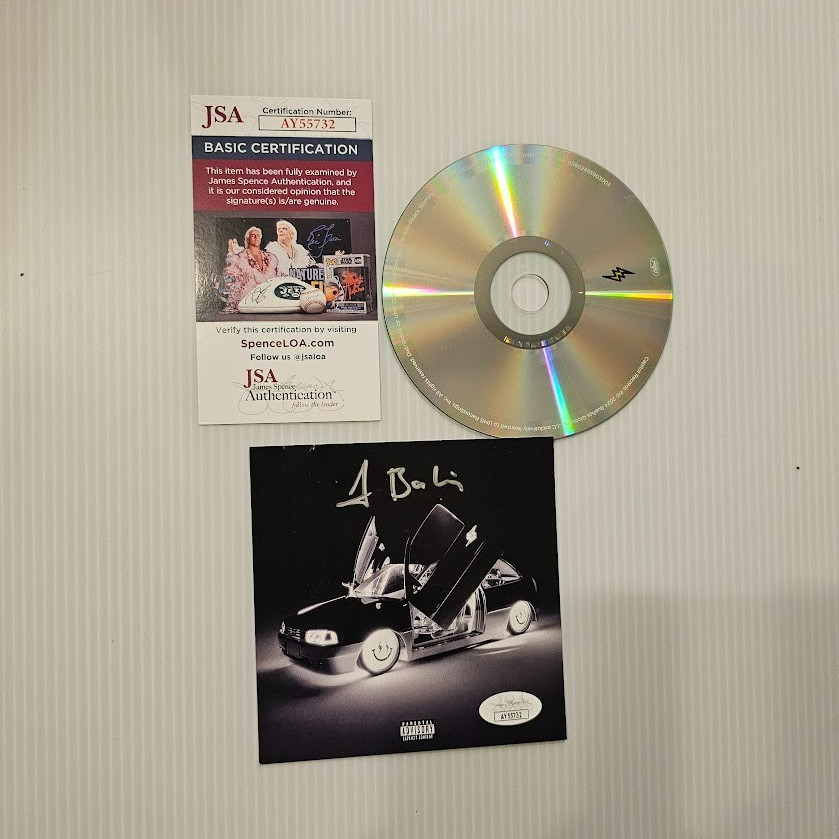 J Balvin Signed Autographed Rayo CD JSA Certified COA