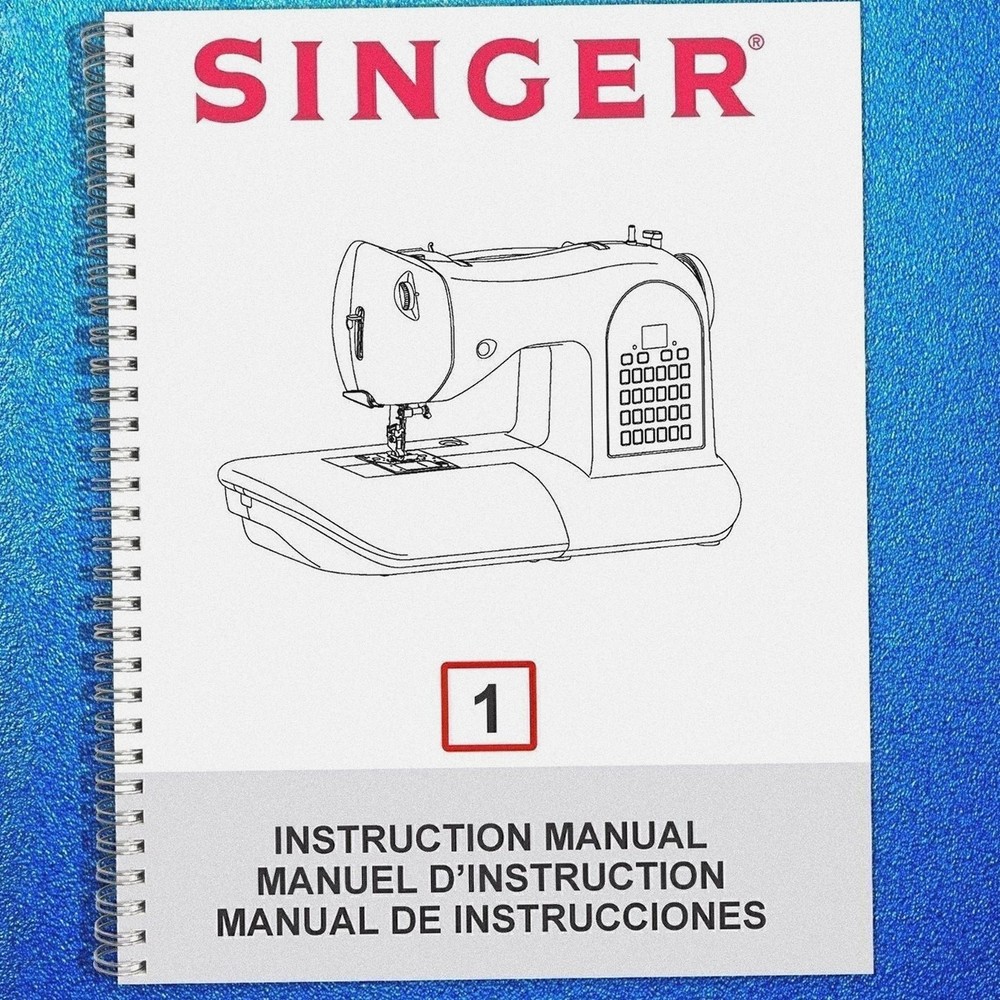 SINGER ONE Sewing Machine User Manual Operation Guide