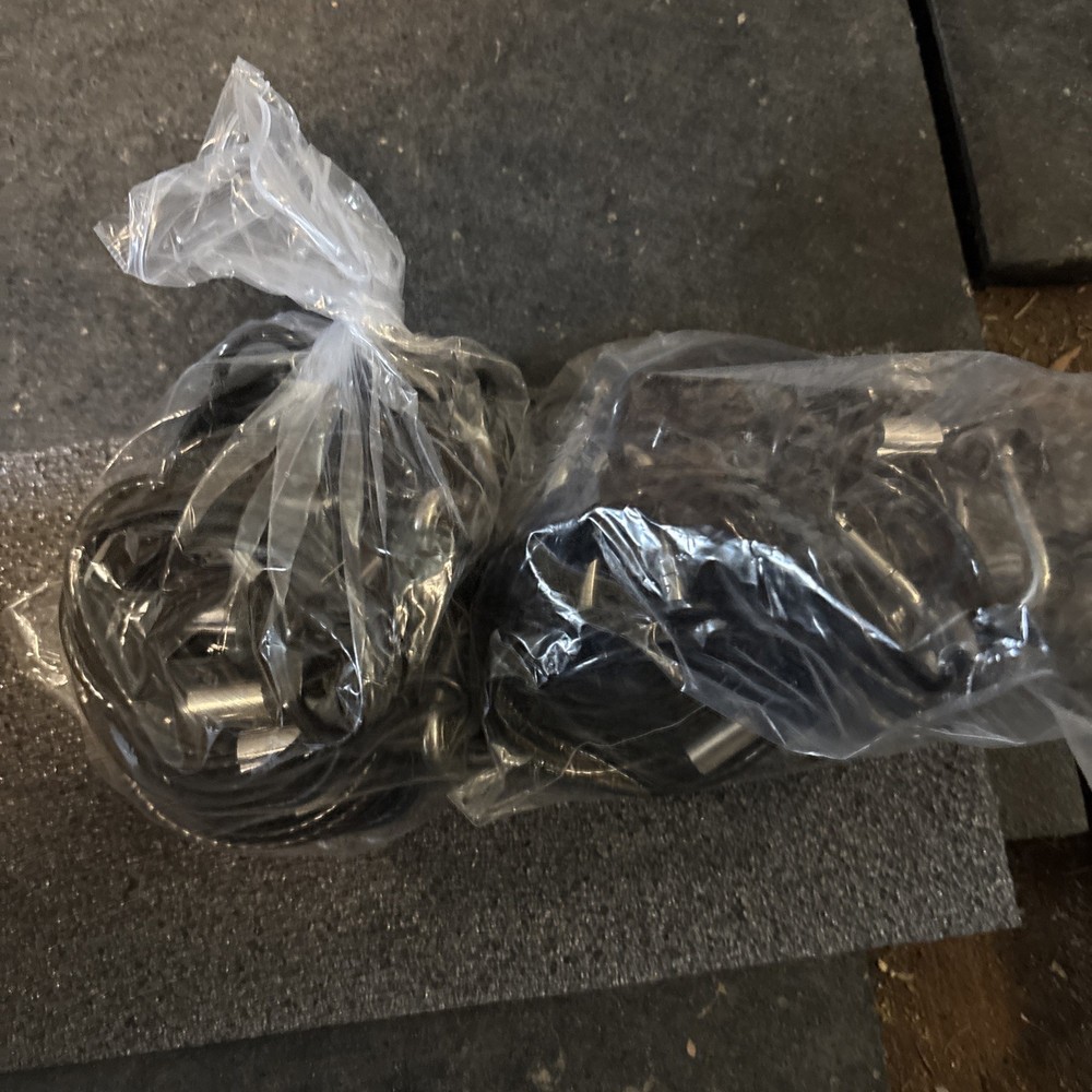 10pcs Safety Light Cable Black 3ft