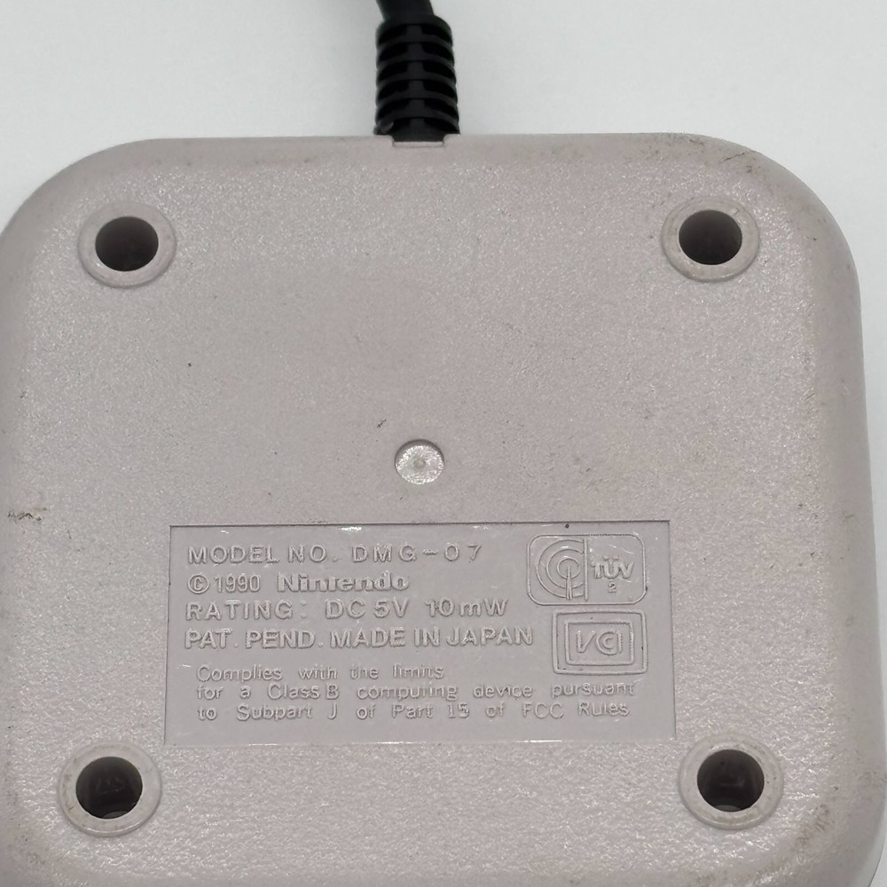 Nintendo GameBoy DMG 07 Four Player Adapter Class B Computing Device Grey