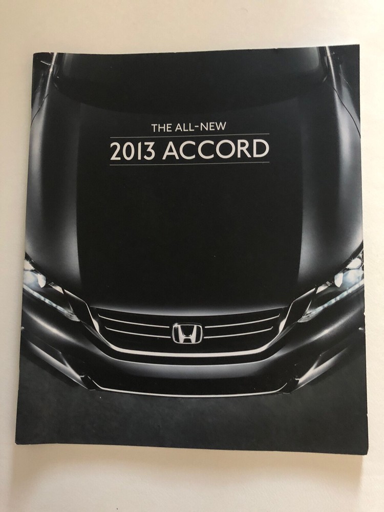 2013 HONDA ACCORD 28-page Original Sales Brochure