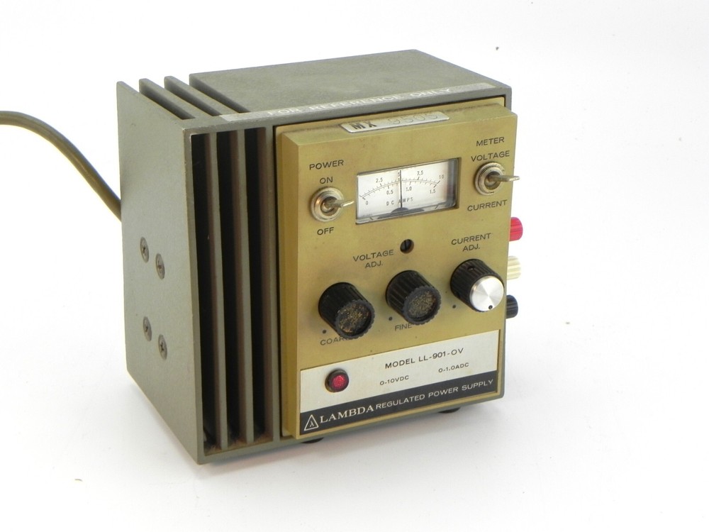 Lambda LL-901-OV Regulated DC Power Supply, 10V, 0.1A