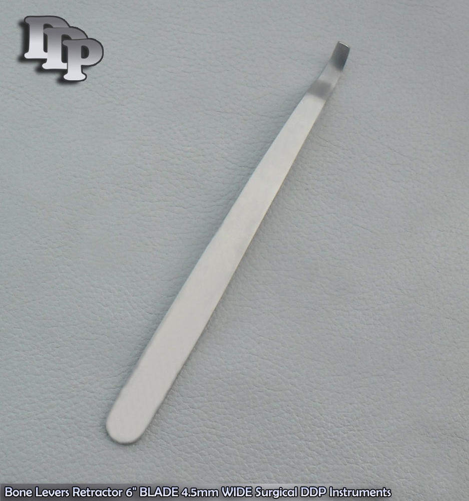 Bone Levers Retractor 6" BLADE 4.5mm WIDE Surgical Instruments