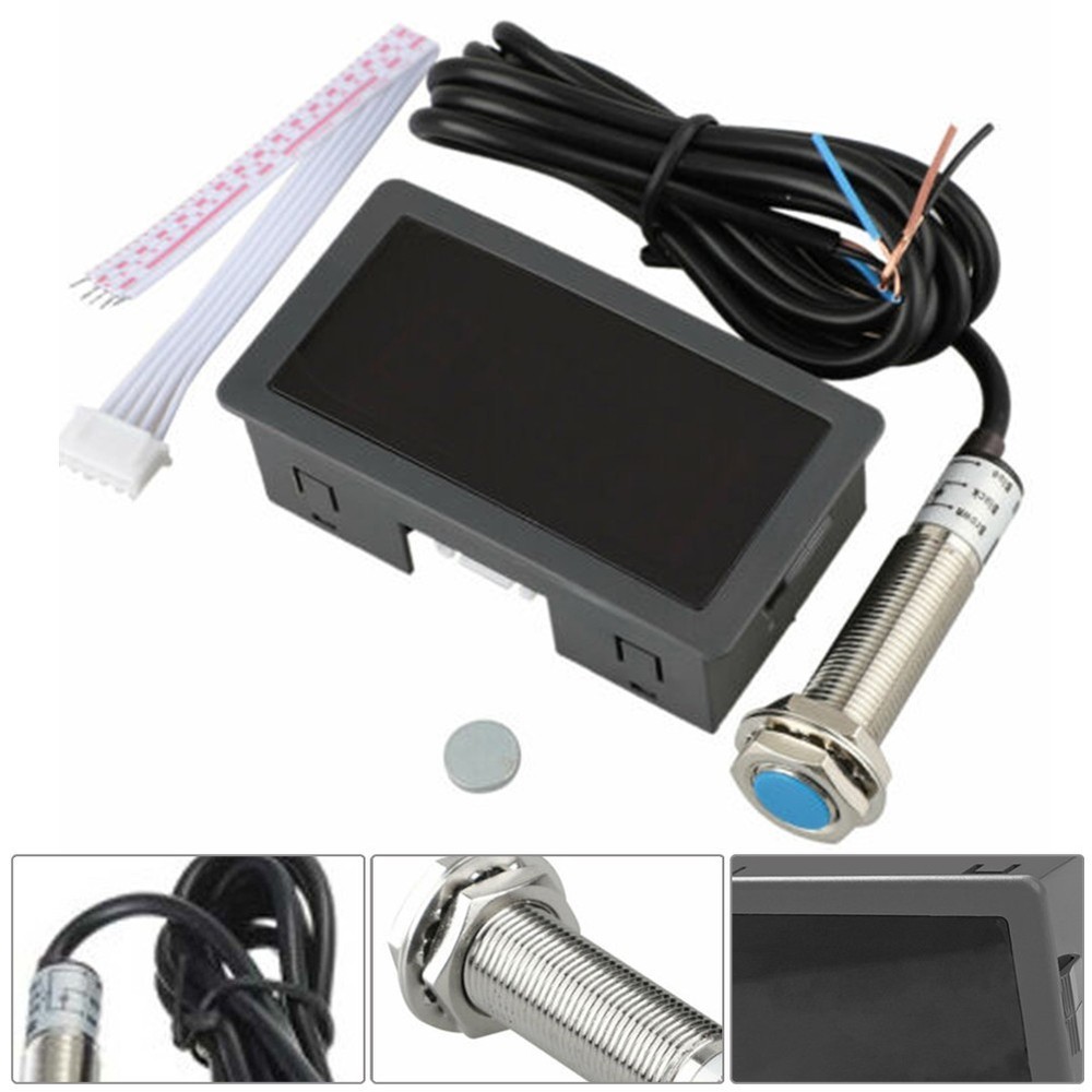 Reliable Speed Meter with Hall Proximity Switch Sensor NPN Accurate Readings