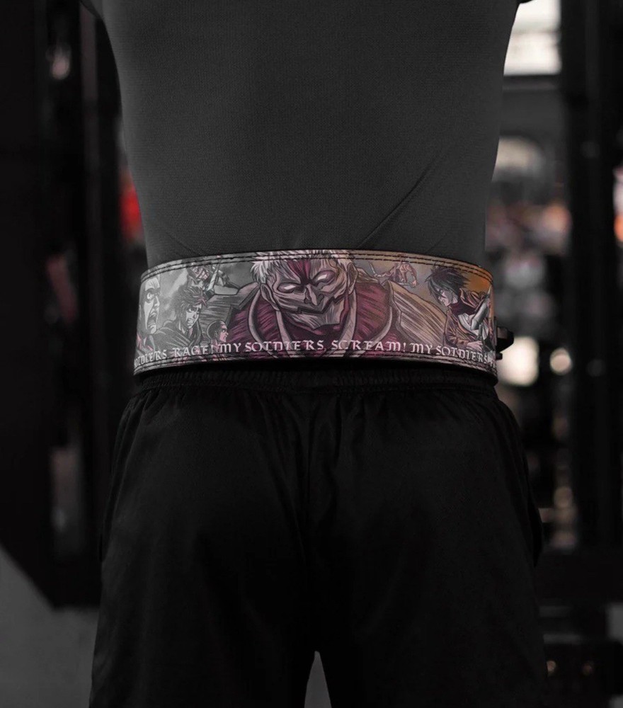 Attack On Titan Gym Lever Belt