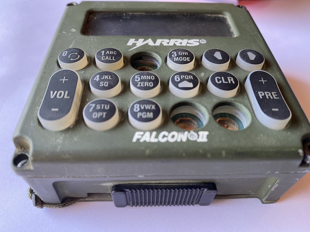 HARRIS FALCON II KEYPAD DISPLAY UNIT 10511-1300-03 **MISSING BUTTONS**