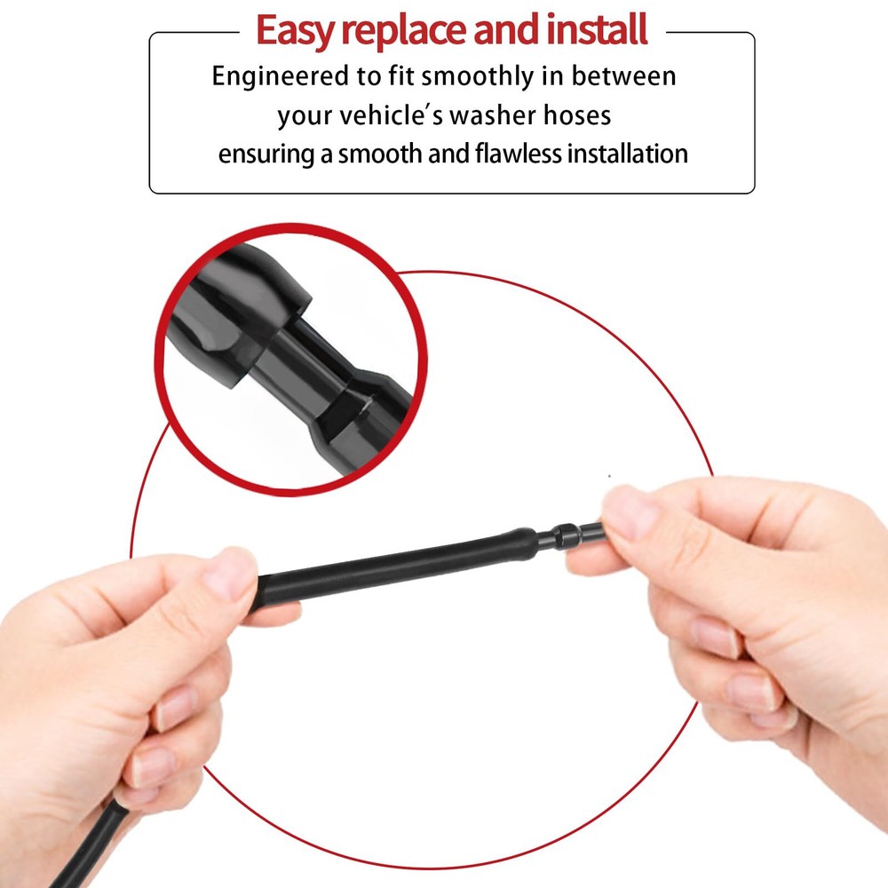 Windshield Washer Hose Connector Universal Windshield Wiper Hose Connector pa...