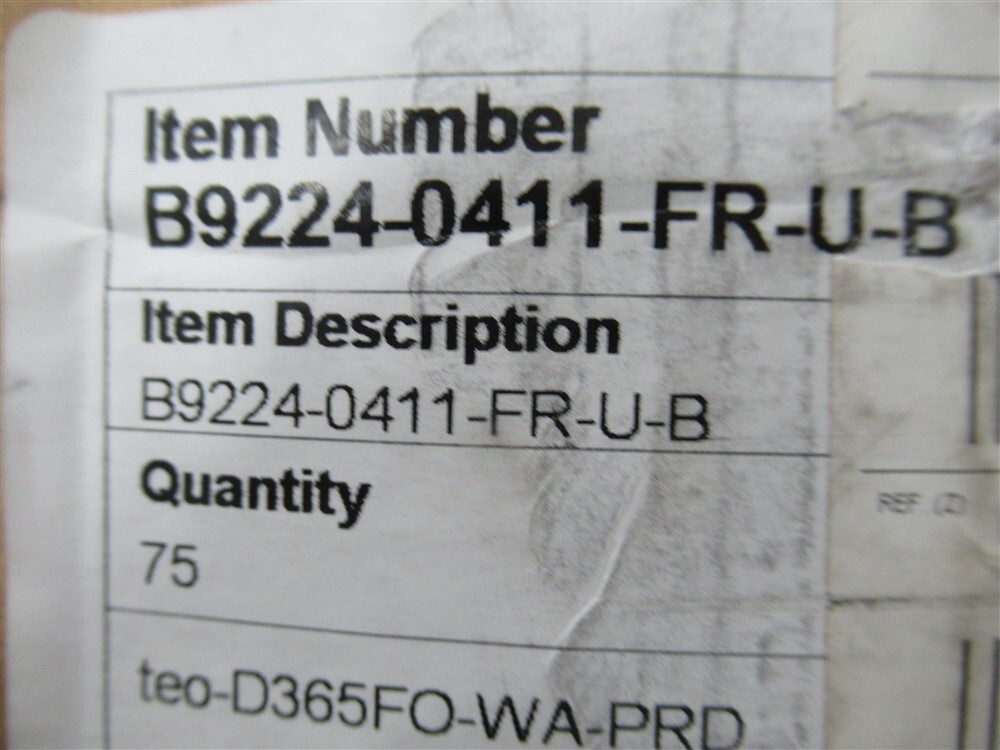 Freightliner / Breeze B9224-0411-FR-U-B, 4" Clamp