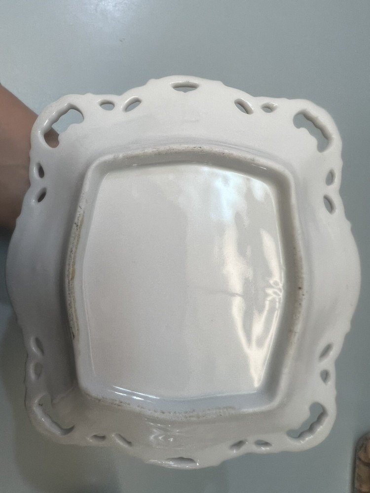 Porcelain Dish With Flowers