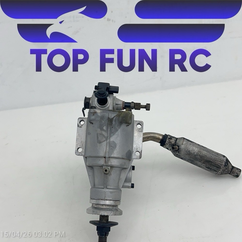 OS FS 91 Four Stroke Nitro Rc Plane Engine, Great Compression