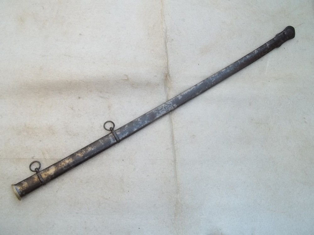 Antique 19th Century British Military Sword Scabbard