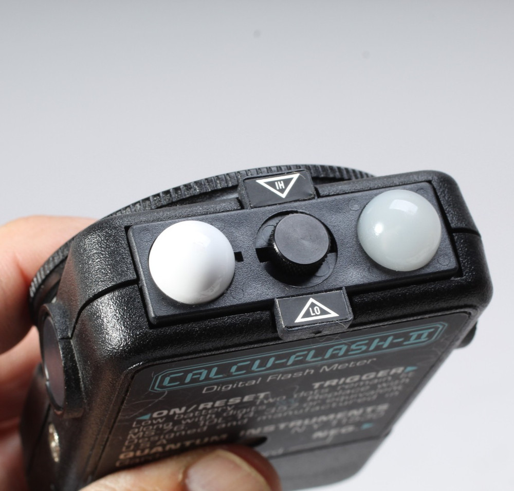 CALCU-FLASH FLASH METER LIGHT METER STUDIO METER TESTED & WORKING