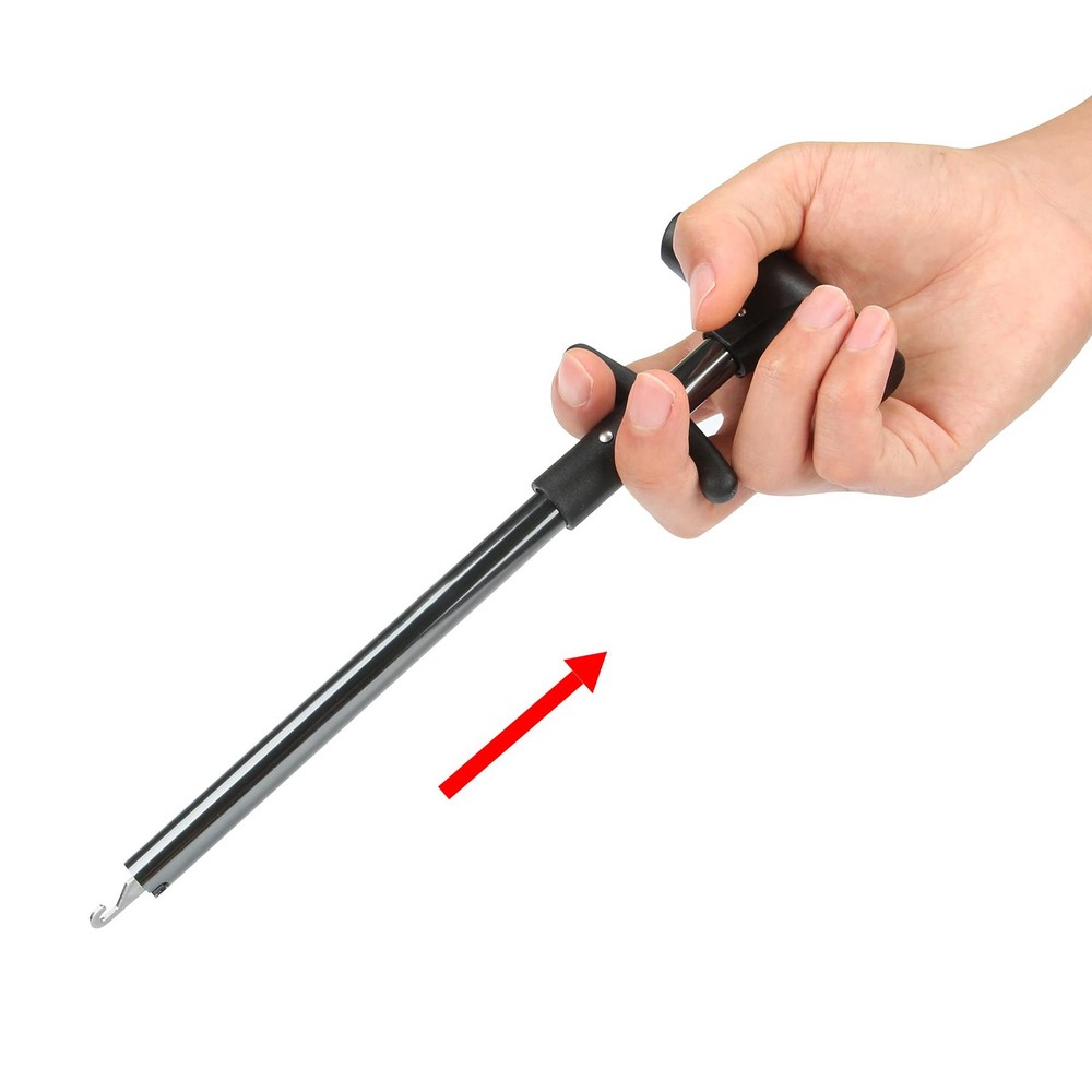 Fishing Hook Extractor, Quick Release Pliers, Easy Grip, Black