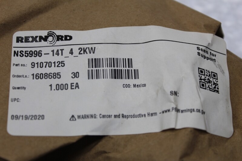 REXNORD 91070125 SPROCKET NSNP