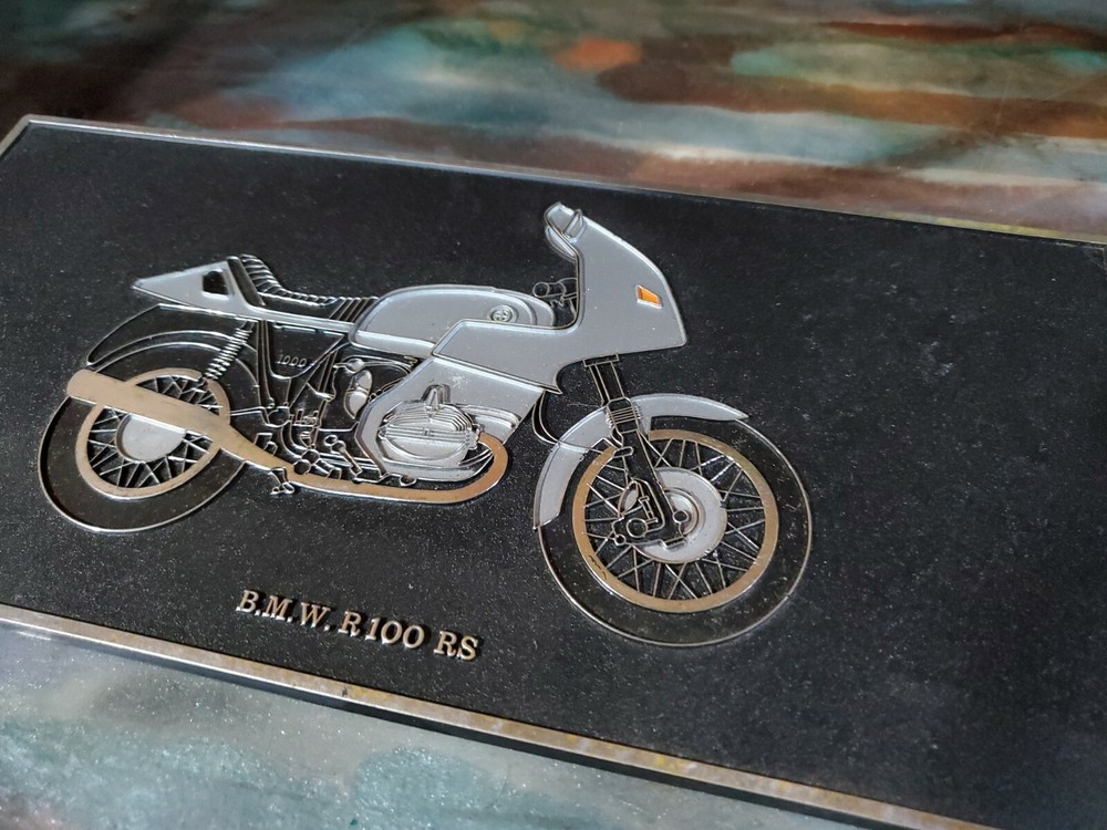 BMW Wall License Plate Plaque Motorcycle R100 RS
