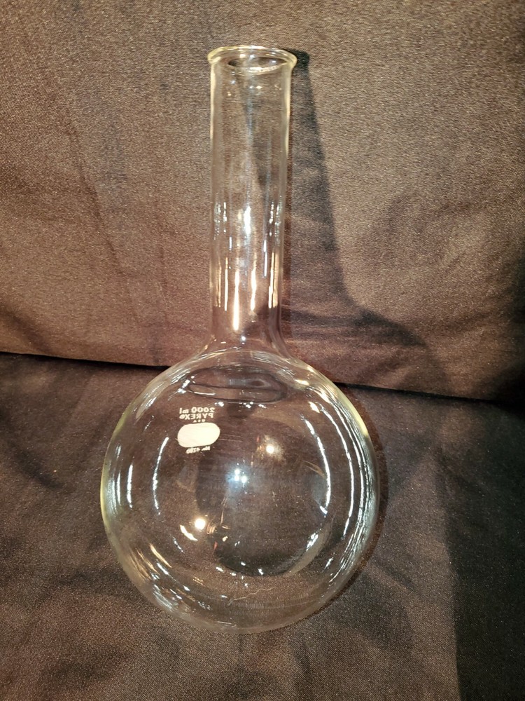 Pyrex 2,000 ml Boiling Flask glass #4280