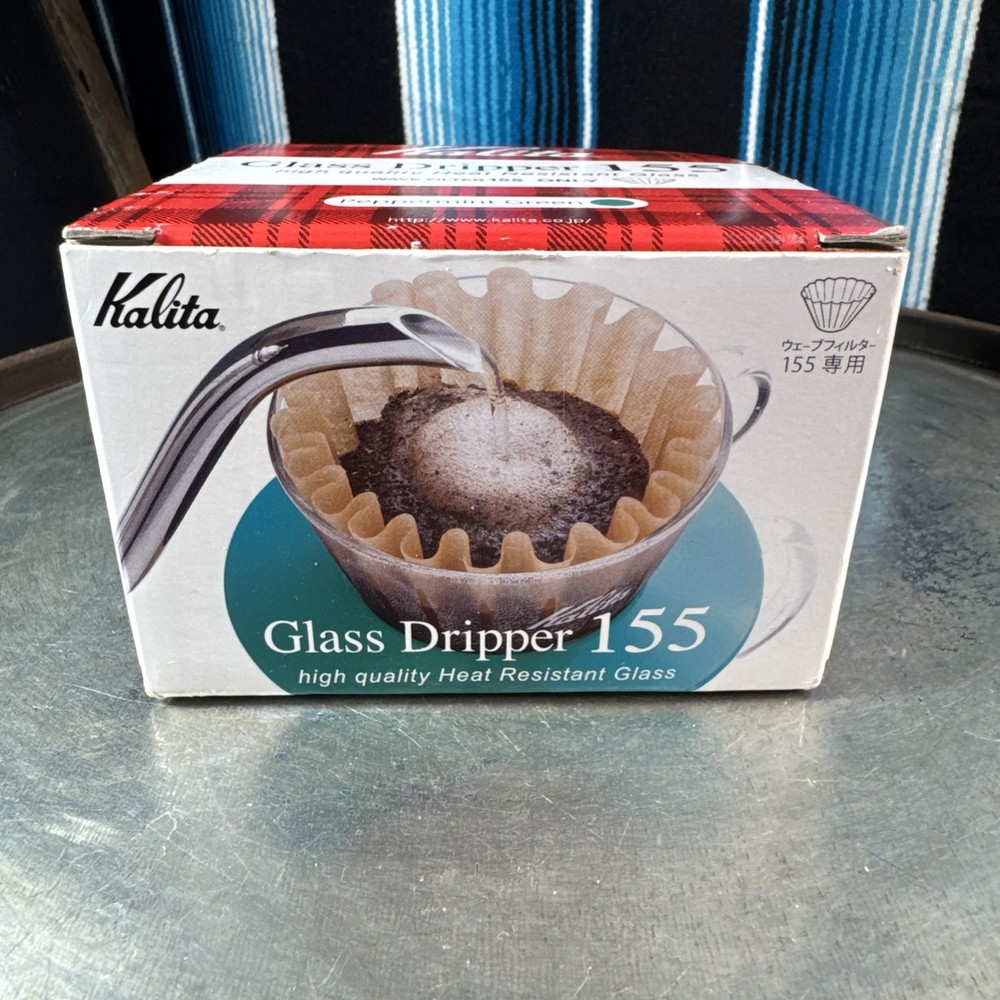 Wave Pour over Coffee Dripper, Size 155, Makes 8oz, Single Cup Maker