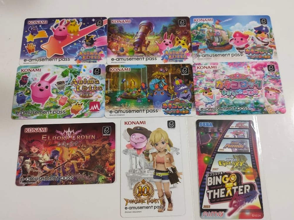 Aime Card Konami E-Amusement Pass