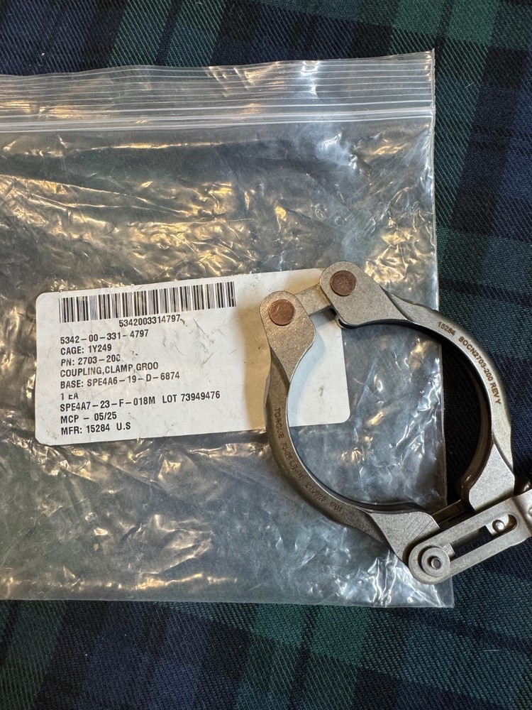 5342-00-331-4797 Grooved Clamp Coupling