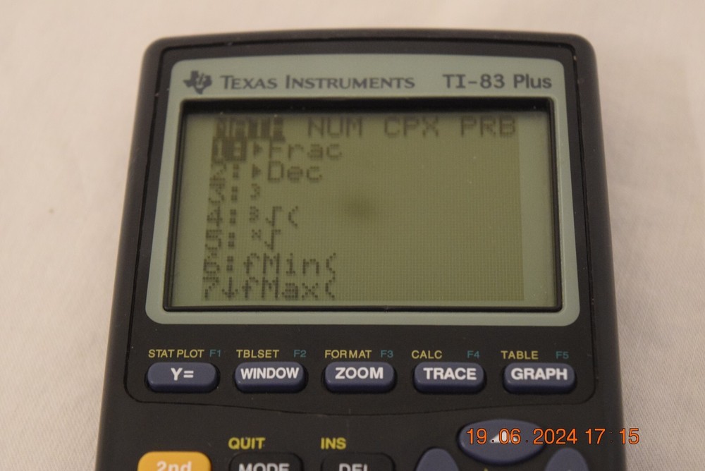 Texas Instruments TI-83 Plus Calculator Used / Works!