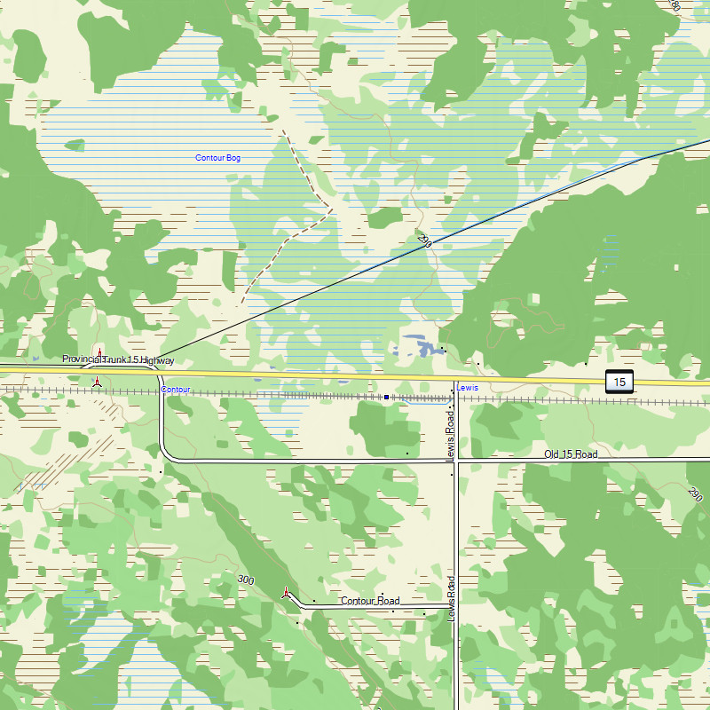 TrakMaps TOPO Manitoba - Garmin GPS Map