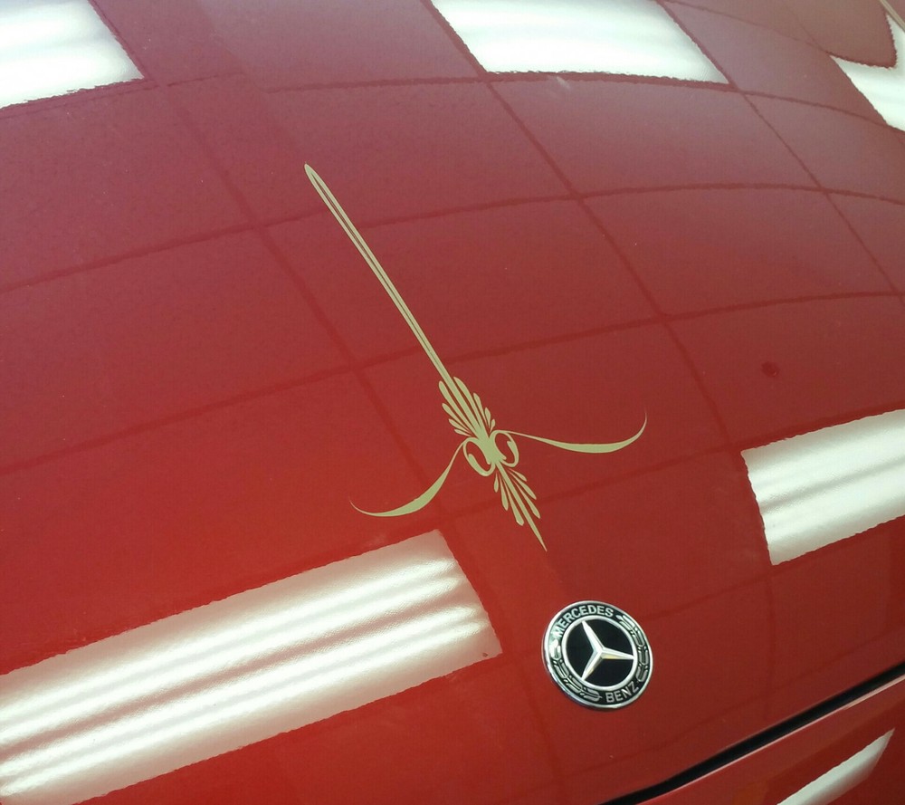 PREMIUM # 00 Lite Saber Long Handle PROFESSIONAL Scrolling & Pinstriping Brush