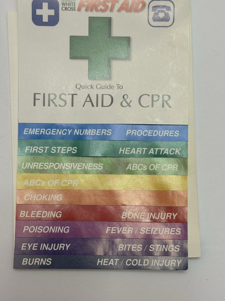 OEM Lexus First Aid Kit Complete Emergency Kit Original Case Car Accessory