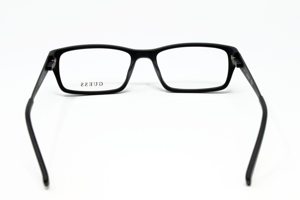 Guess GU1762V-MBLK Matte Black 53mm Unisex Eyeglasses Rectangular Plastic Frame