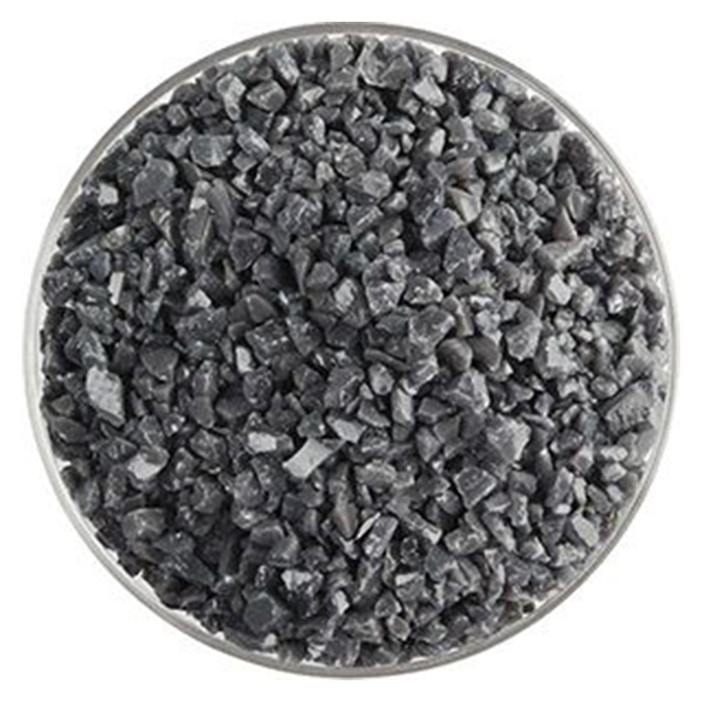 Bullseye Frit Deep Gray Opal Coarse 5oz. 90 COE