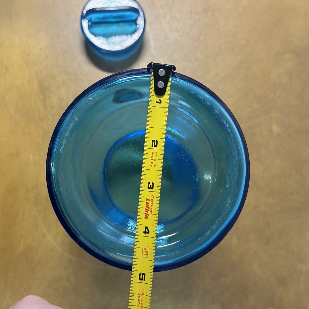 Belgian Vintage Apothecary Unique Blue Large Bottle