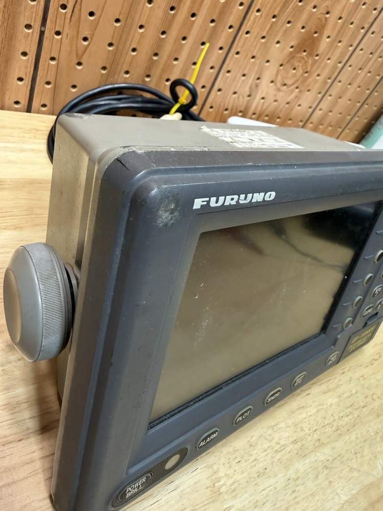 Furuno GP-1850DF Navionics GPS Chartplotter w/Sounder Tested Working With Case