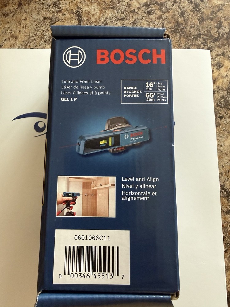 Bosch GLL 1 P Combination Point and Line Laser Level