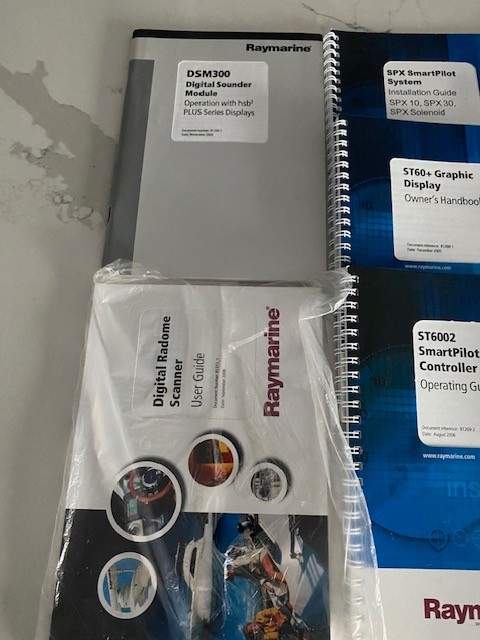 Raymarine E series Complete Manuals
