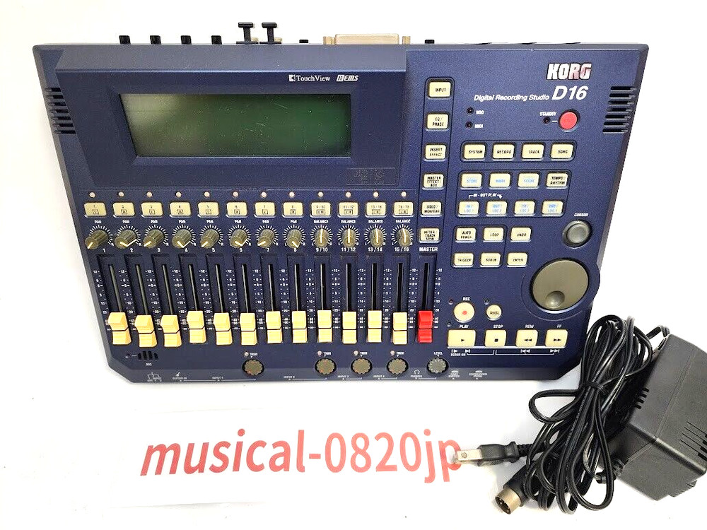 Korg D16 16-Track Digital Recorder