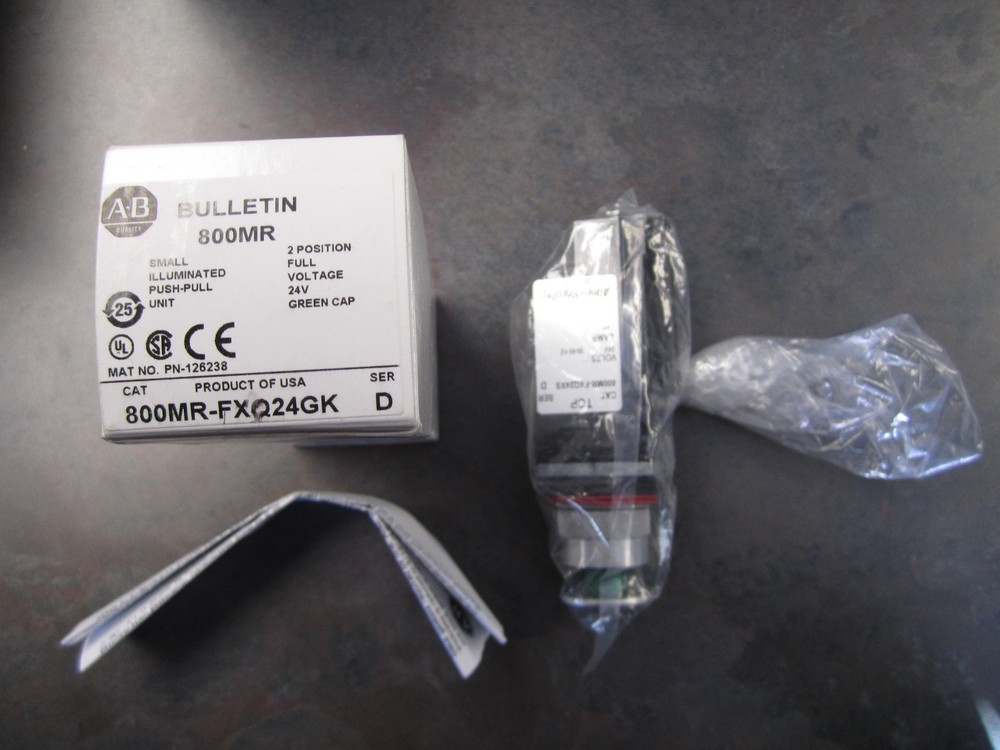 NEW ALLEN BRADLEY 800MR-FXQ24GK PUSH-PULL QUANTITY