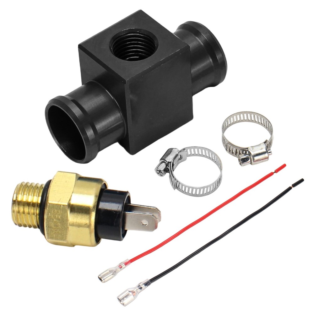 22mm Radiator Hose Adapter Fan Temperature Switch Radiator Coolant Temp Sensor