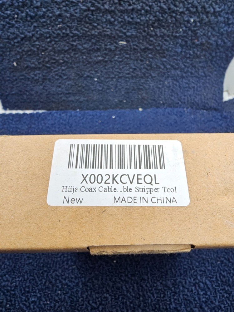 HIIJA Coax Cable Crimper Coaxial Cable Rg6 Compression Tool