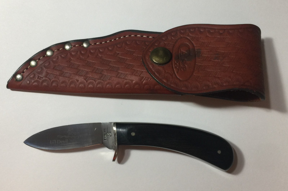 Case Li'l Devil Knife 10 Dot Fix Blade P51 SSP