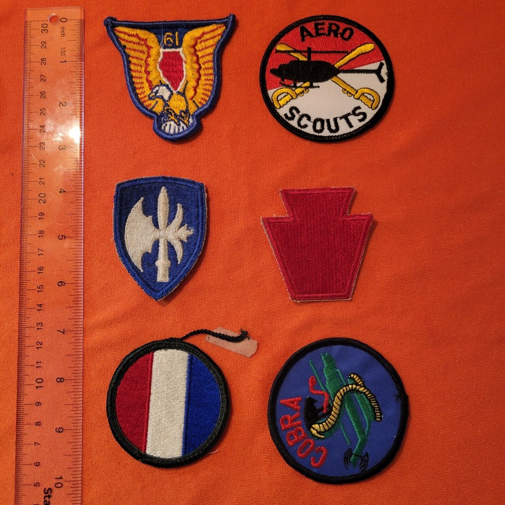 Lot 12 Military Patches
