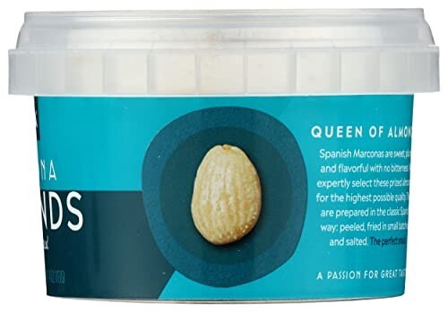 Mitica Marcona Almonds, Twelve 4 Oz Mini Tubs