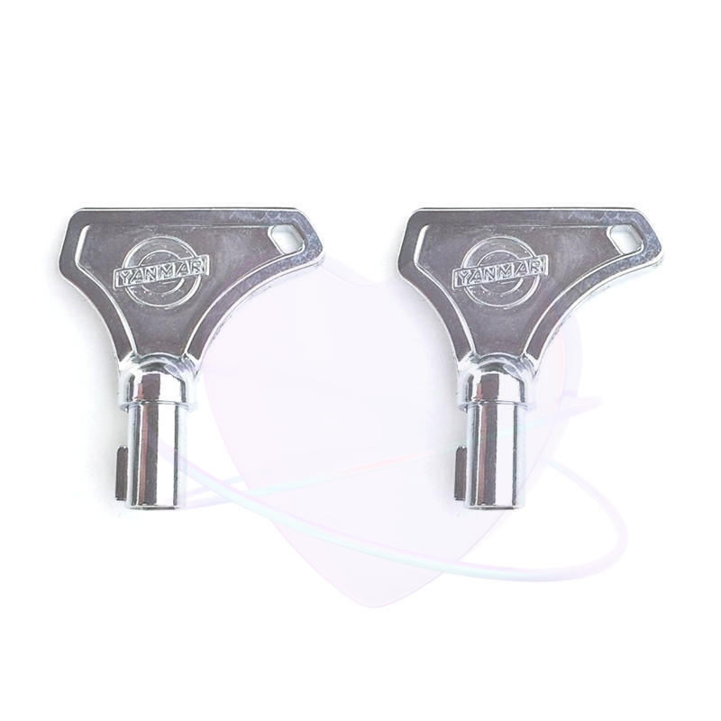 2pc For Yanmar Marine Ignition Key - 123482-91291