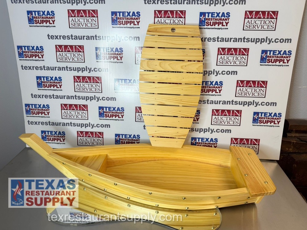 New Boat‑Shaped Sushi Serving Boat – 36X30"