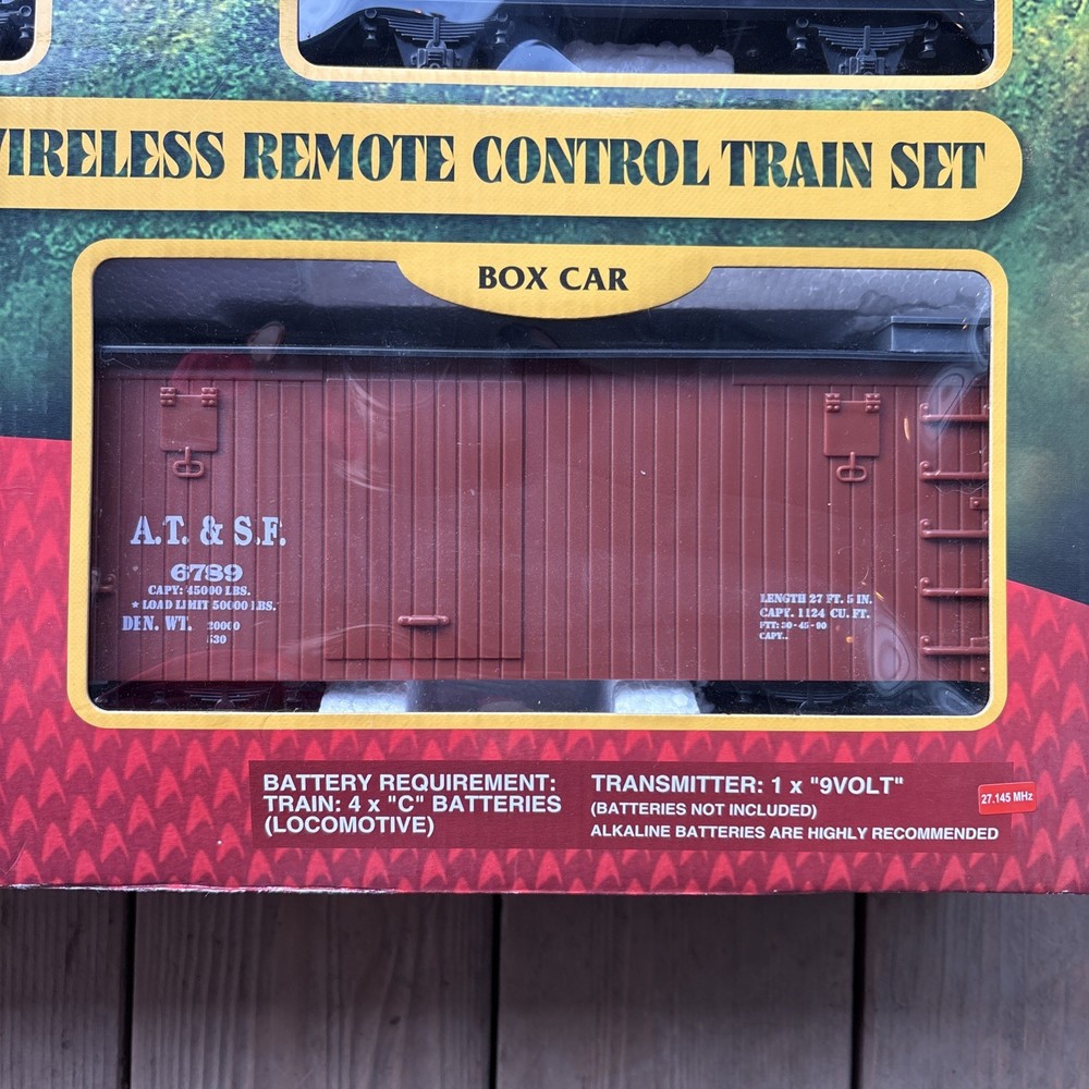 Eztec Silverado Express Wireless Remote Control Train Set Complete Tested