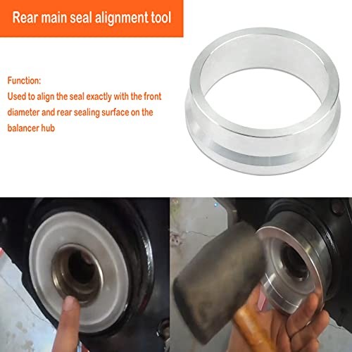 Front and Rear Cover Alignment Tool & Oil Pan Alignment Tool Kit,Fits Tool Kits