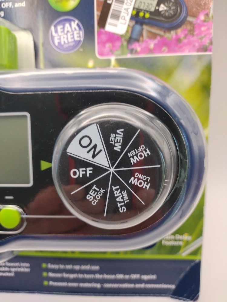 Ray Padula 1-Zone Programmable Electronic Sprinkler Timer for Yard Garden Hose