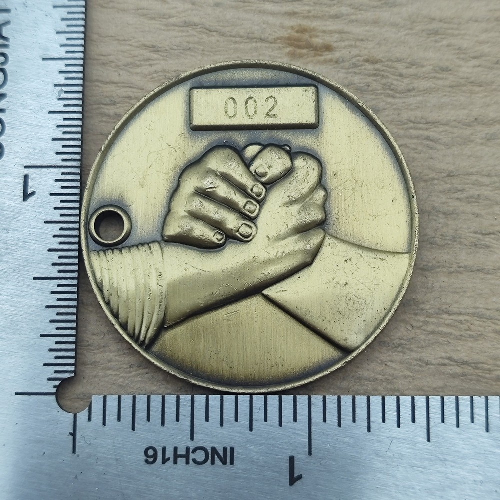 Blue Knights Just Friends Challenge Coin